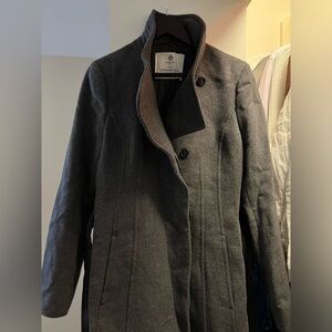 Grey Babaton Connor Coat - wool coat - Aritzia